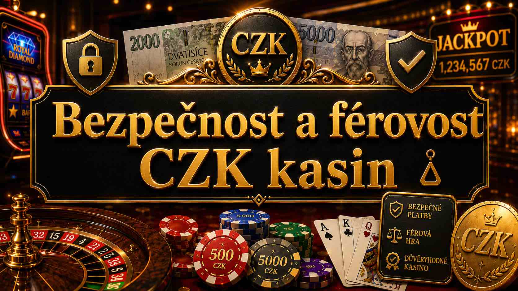 Bezpečnost a férovost CZK kasin