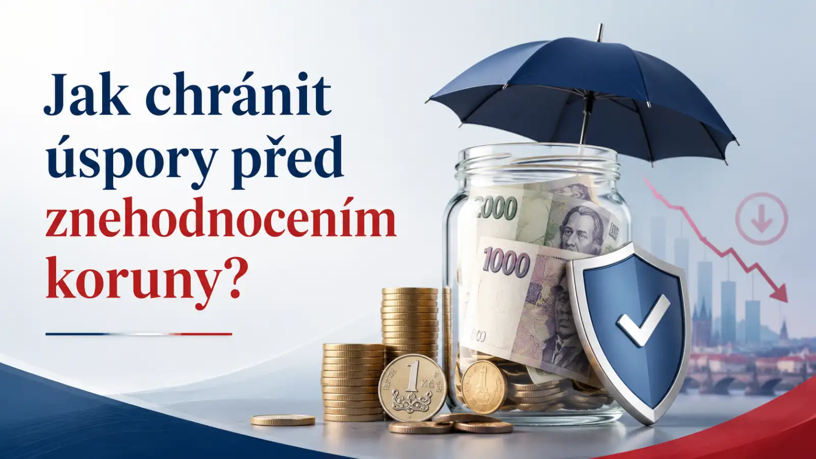 Jak chránit úspory před znehodnocením koruny?